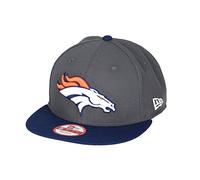 New Era EMEA 9Fifty Snapback Denver Broncos Dunkelgrau Blau, Size:S/M