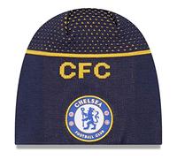 Chelsea FC Engineered Skull Beanie Navy/Yellow UNI Mütze