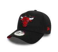 New Era ERA Chicago Bulls Basketball NBA Flame EFRAME tg. OSFM, 001 - BLACK, One size
