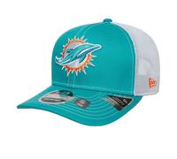 Miami Dolphins New Era 9SEVENTY Stretch Snap Trucker NFL Cap Türkis - ONE SIZE