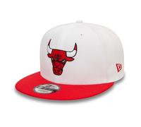 New Era ERA White Crown Patch 9FIFTY Chicago Bulls, White01, One size