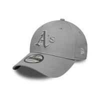 New Era Baseball-Mütze 9FORTY Team Outline Oakland Athletics Erwachsene Grau
