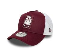 New Era Erwachsene 9Forty Trucker Seasonal Visa Cash App Racing Bulls Trucker Baseball Cap Hat Dunkelrot