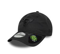 New Era Basecap für Erwachsene 9Twenty Recycled Tonal NBA Chicago Bulls Schwarz