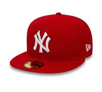 New Era Fitted-Cap 59FIFTY MLB New York Yankees Rot Größe 7 1/2