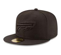 New Era Erwachsene Herren NFL Schwarz 59 Fifty Fitted Cap, 59FIFTY, schwarz, 7 1/4"