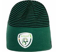 New Era FAI Ireland Cuff Stripe Beanie (one Size, Green)