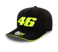 New Era VR46 SUEDE 9FIFTY Schildmütze, schwarz, größe S/M