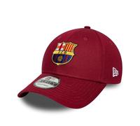 New Era Baseball Cap FC BARCELONA 9FORTY Offizielles 2026 Merchandise Core Logo Rot Größe UNI OS