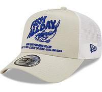 New Era - Fishing Trucker Snapback Cap - Beige Beige.