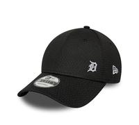 New Era 9Forty Flawless Mesh MLB Detroit Tigers Baseballkappe für Erwachsene, Schwarz