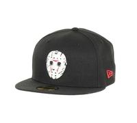 New Era Freitag der 13. Jason Maske Schwarz 59Fifty Basecap - 7-58