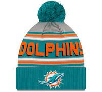 New Era Fußball-Strickmütze mit Bommel und Bommel - NFL Winter Knit Toque Cap
