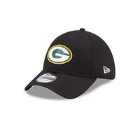 New Era Green Bay Packers NFL Comfort Black 39Thirty Stretch Cap - M - L