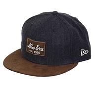 New Era Heather Suede Brown Wild Leather 59Fifty Basecap - 7 1/8-57cm (M)