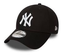 Black / White New Era 39thirty New York Yankees Cap Schwarz S-M