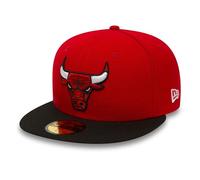 NBA Chicago Bulls Redblk Essential 59fifty - Rot / 7 3/8