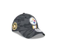 New Era Herren Black Pittsburgh Steelers 2024 Sideline 39Thirty Flex Hat