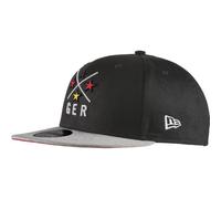 NEW ERA Herren Cap Cross G.E.R. World Cup (11589838) S-M Schwarz/Grau