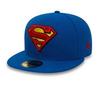 New Era Männer,Frauen Fitted Cap Character Basic Superman 59Fifty in blau 7 1/4 - 57,7cm blau