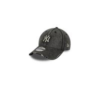 New Era NY Yankees 9FORTY Denim Cap Black Acid Wash EUOS