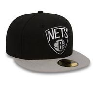 New Era Männer,Frauen Fitted Cap NBA Basic Brooklyn Nets 59Fifty in schwarz 7 - 55,8cm schwarz
