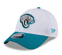 New Era Herren NFL 2024 NFL Training Camp 9FORTY Adjustable Hat, Jacksonville Jaguars weiß, Einheitsgröße