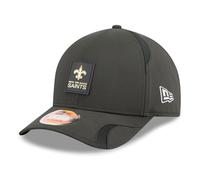 New Era Herren NFL 2025 Sideline M-Crown 9FORTY Adjustable Hat, New Orleans Saints, Schwarz, Einheitsgröße