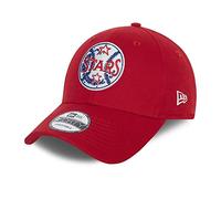 New Era Unisex Baseballkappe, Rot, Einheitsgröße