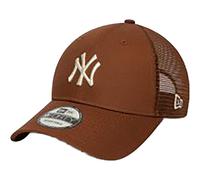 New Era Erwachsene 9Forty Trucker Homefield MLB New York Yankees Trucker Baseball Cap Hat Mittelbraun