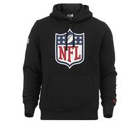 New Era Hoody - NFL Liga Logo schwarz - M Kapuzenpullover Shield