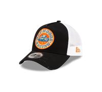New Era Hot Hoods Racing Truckerkappe Auto verstellbar Mesh Cap Motorsport schwarz weiß - One-Size