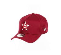 New Era Houston Astros MLB Essential Cardinal 9Forty A-Frame Snapback Cap - One-Size
