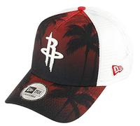 New Era Houston Rockets NBA Palm Tree A-Frame Trucker Cap - One-Size