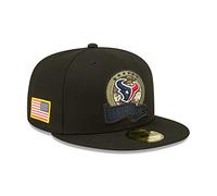 New Era Houston Texans NFL Salute to Service 2022 Black 59Fifty Basecap - 7 3/8-59cm (L)