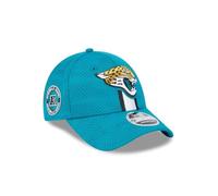 Jacksonville Jaguars 2024 NFL Sideline New Era Stretch-Snap 9FORTY Cap Türkis - ONE SIZE