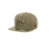 New Era Jacksonville Jaguars NFL New Olive 9Fifty Original Fit Snapback Cap - One-Size