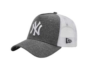 New Era - "Jersey Ess 9Forty" Baseball-Mütze für Herren/Damen Unisex (Dunkelgrau) Einheitsgröße
