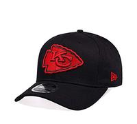 New Era Kansas City Chiefs Black and Red Edition 9Fifty Stretch Snapback Cap - NFL Kappe (SM)