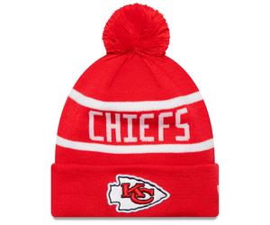 NEW ERA Kansas City Chiefs Official Team Colour NFL Jake Knit Beanie - Red