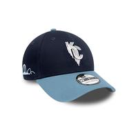 New Era Kansas City Royals MLB Kansas Sidepatch Two Tone Navy Blue 39Thirty Stretch Cap - L-XL