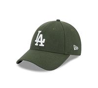 New Era Kappe Basecap MLB Los Angeles Dodgers Hut Frau Grün 9Forty verstellbar gebogener Schirm - One-Size