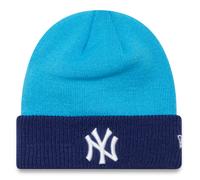 New Era Kinder Colour Block Beanie New Yankees Blau - one size