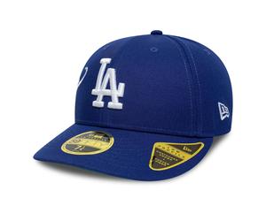 New Era LA Dodgers Est. Script Low Profile 59FIFTY Fitted Cap Blau EU