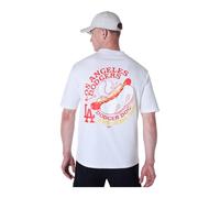 New Era LA Dodgers MLB Food Graphic Oversized T-Shirt Herren Offwhite M