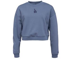 New Era LA DODGERS MLB MIDI LEAGUE ESSENTIAL CROPPED SWEATER Damen Sweatshirt, blau, größe M