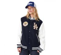 New Era LA Dodgers MLB Varsity Jacket blau