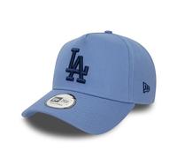 New Era LA Fankappe verstellbar E-Frame gebogener Schirm Los Angeles Dodgers Snapback Cap MLB blau - One-Size