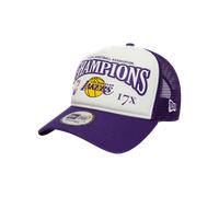 New Era LA Lakers League Trucker Cap Lila ONE lila