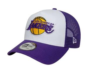 New Era LA LAKERS NBA SIDE PATCH 9FORTY TRUCKER Schirmkappe, violett, größe UNI OS